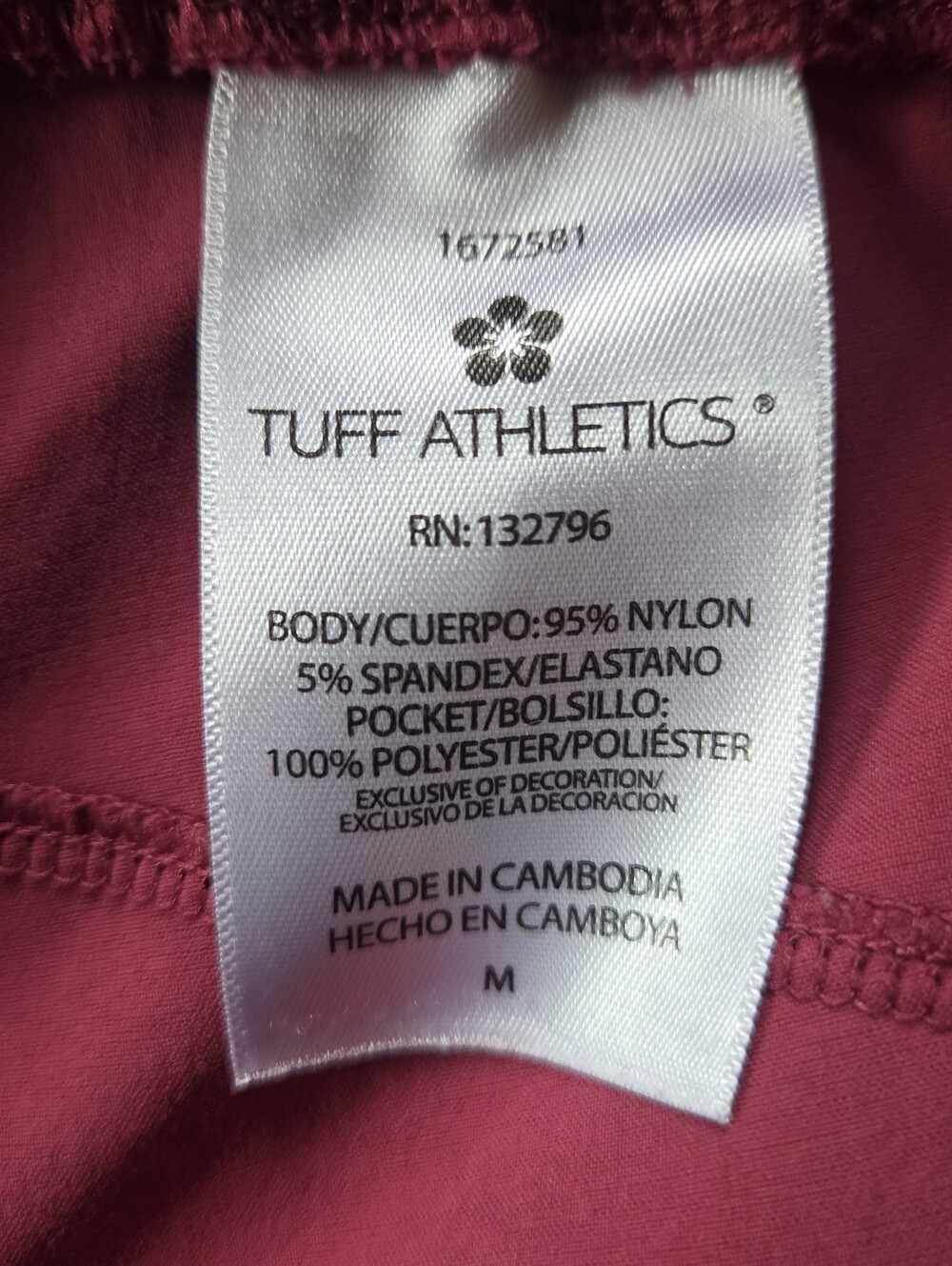 Tuff Athletics Women's Pink Athletic Shorts Size M - Picture 5 of 7